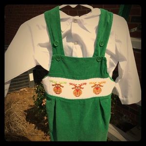 Boutique boys Christmas Outfit